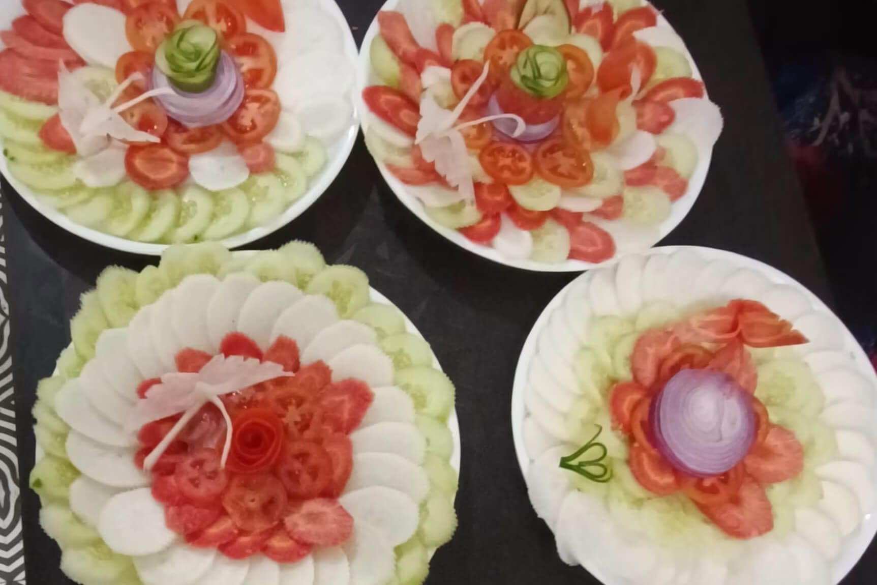 Vegetable Salad Platters